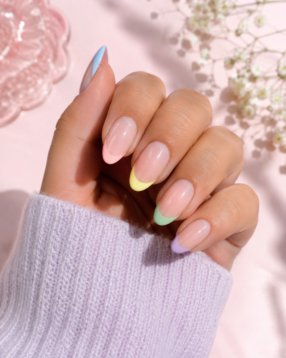 Pastell Rainbow French